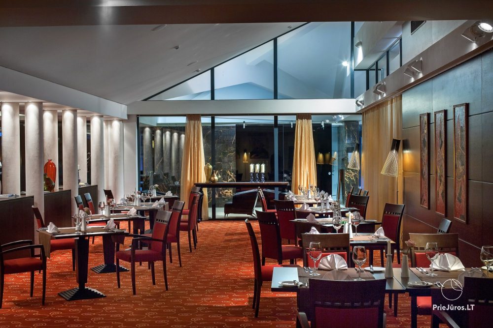 Restaurant in Palanga – im Hotel „Mercure Palanga Vanagupė Resort“