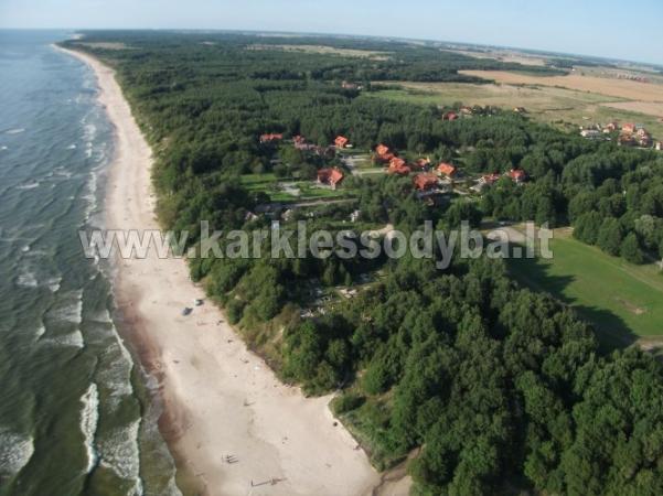 Badehaus an der Ostsee in Klaipeda Region in  Karkle