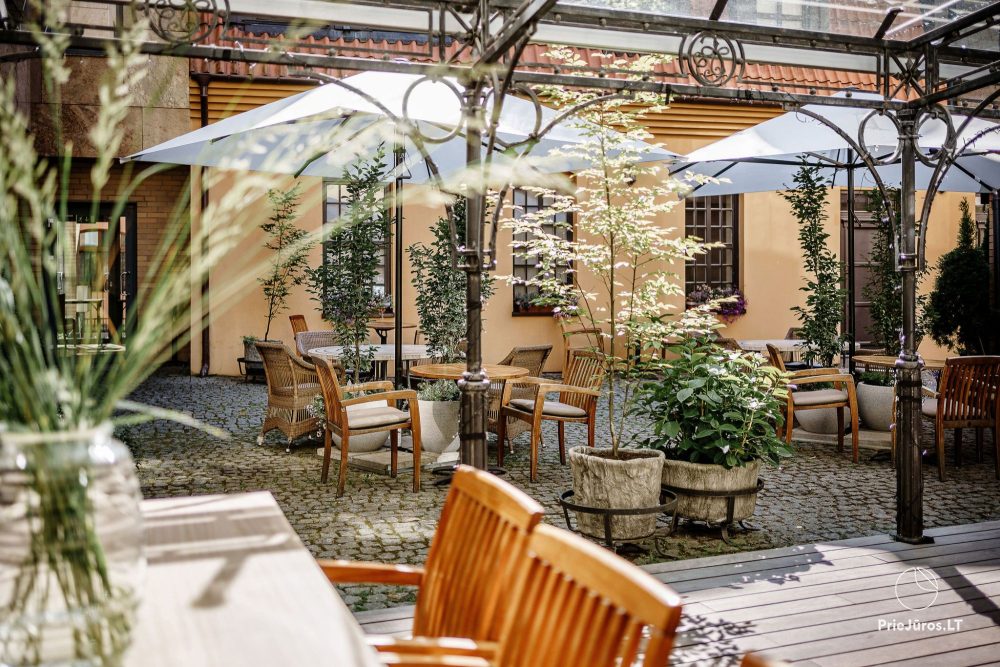 Restaurant in Klaipeda im Hotel "EUTERPE"