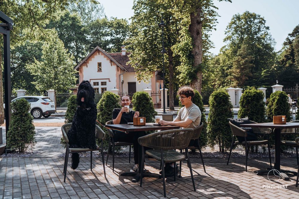 Restaurant "MEAT Steak House" im Hotel "Gabija" in Palanga