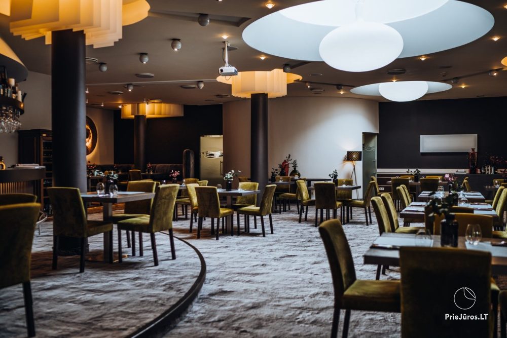 Restaurant "MEAT Steak House" im Hotel "Gabija" in Palanga