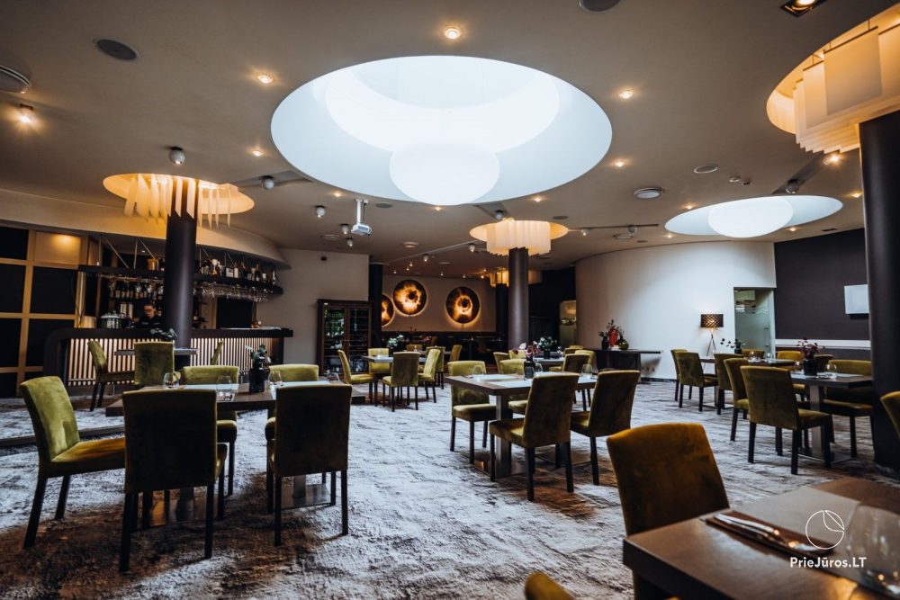 Restaurant "MEAT Steak House" im Hotel "Gabija" in Palanga