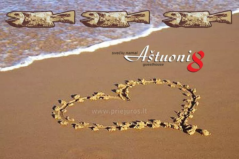 Valentinstag und Palanga Schmelze. Guest House Astuoni Angebot