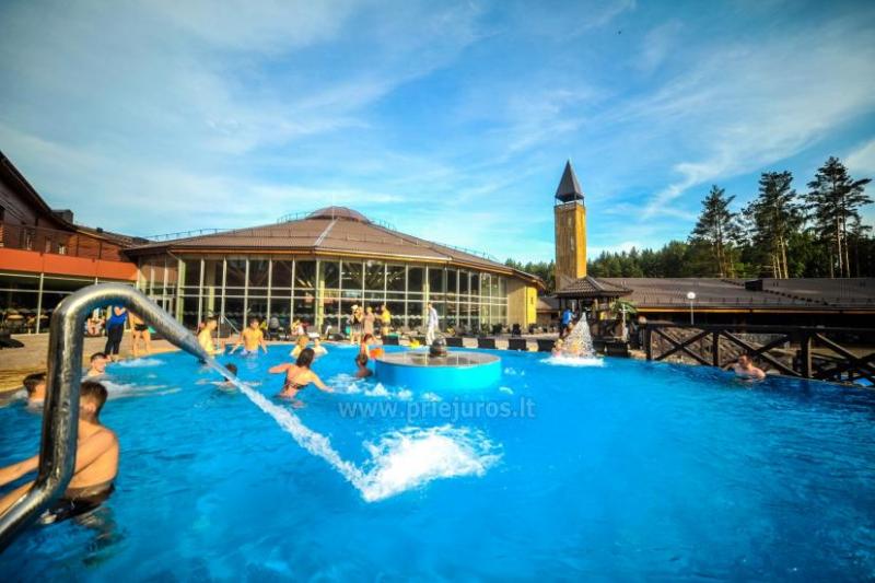 Schwimmbädern und Saunen im Erholungs - und Gesundheitskomplex Atostogu parkas
