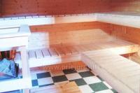 Sauna im "Villa Dovilas" in Palanga