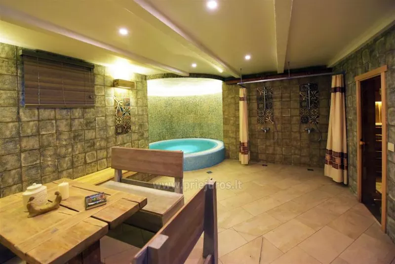 Sauna und Jacuzzi in Klaipeda, KUBU Namai