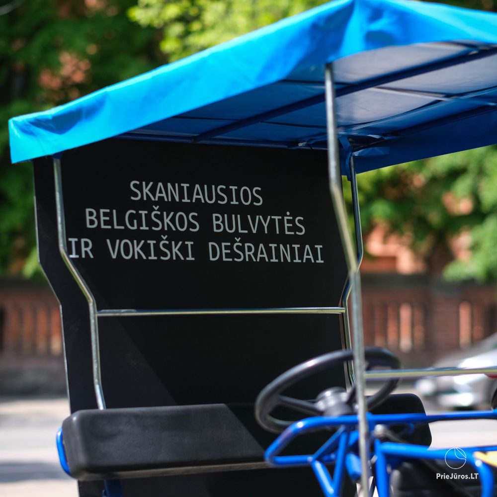 Van Wurst - deutsche Würstchen und belgische Kartoffeln in Palanga