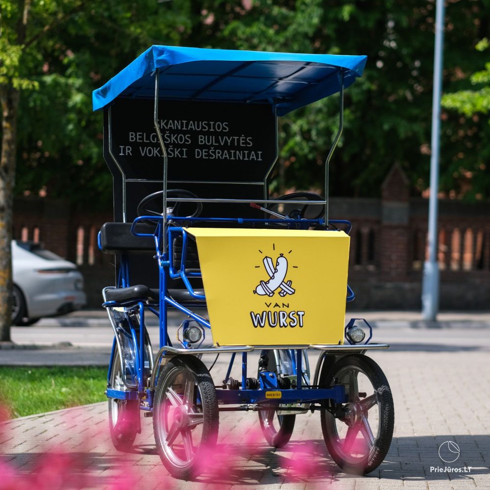 Van Wurst - deutsche Würstchen und belgische Kartoffeln in Palanga