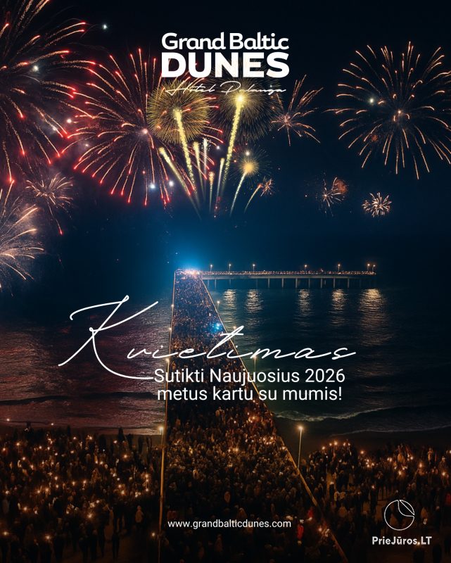 Grand Baltic Dunes. Silvester Hotel in Palanga