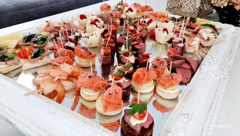 Geburtstage, Hochzeiten, Bankette und andere Feste im Restaurant Meridian, in Klaipeda, Litauen!