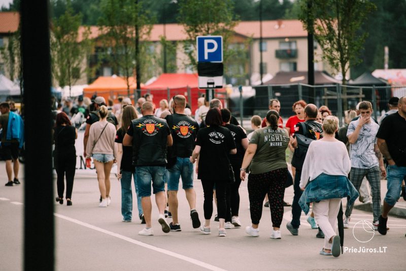 STRAND-FAHRRAD-FEST 2025 in Sventoji, Litauen. 21.-24. August