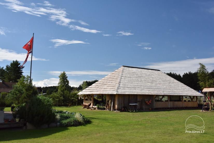 Pavillon - Café für Feste Jurgi in Pape 200 bis zum Meer, 300 m bis zum See - 1