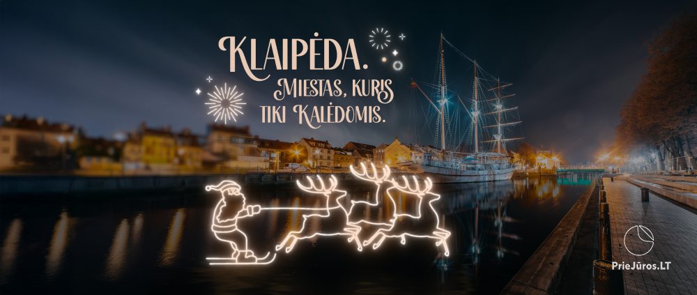 Beleuchtung des Weihnachtsbaumes in Klaipeda - 1
