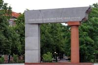 Denkmal für das vereinte Litauen "Arka"