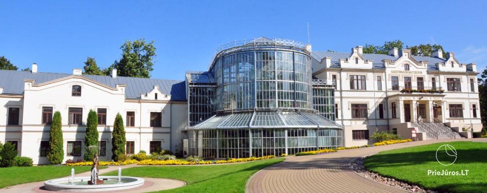 Kretinga Museum mit Wintergarten, Park, Herrenhaus Wassermühle - 1