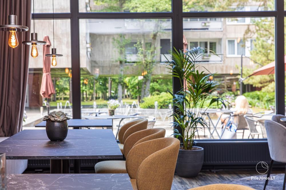 Restaurant „grás“ in Palanga - eine Umgebung von subtiler Eleganz und modernem Minimalismus für Ihre perfekte Zeit!