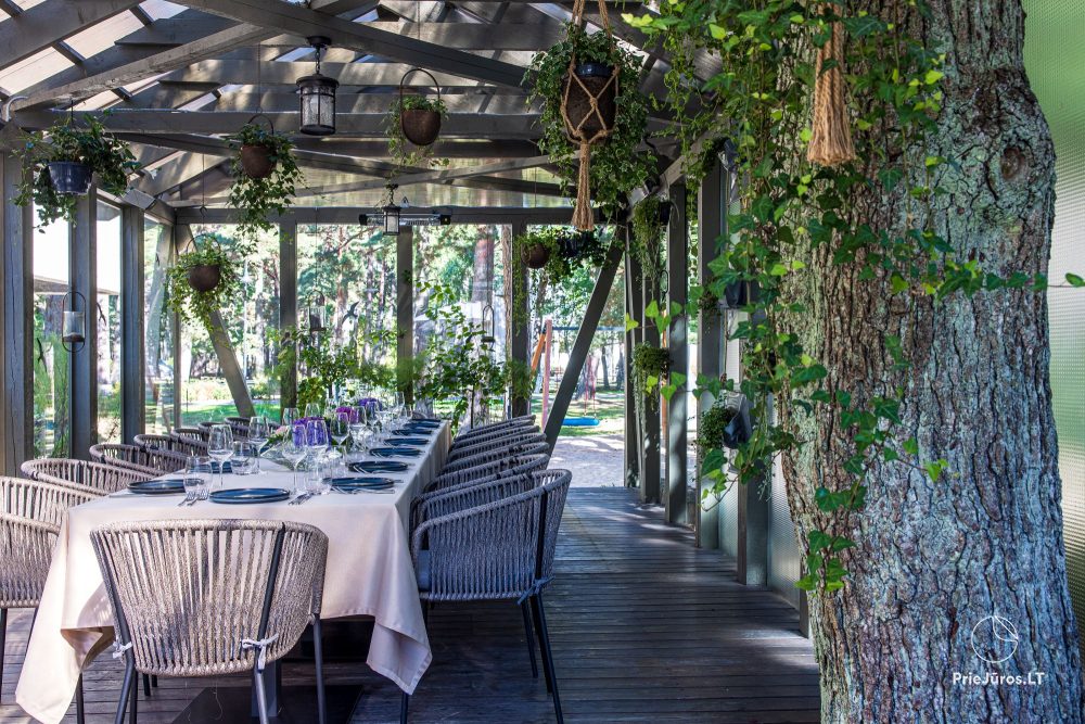 Restaurant „grás“ in Palanga - eine Umgebung von subtiler Eleganz und modernem Minimalismus für Ihre perfekte Zeit!