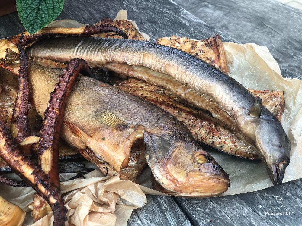 Bei Antanas - geräucherter Fisch in Šventoji