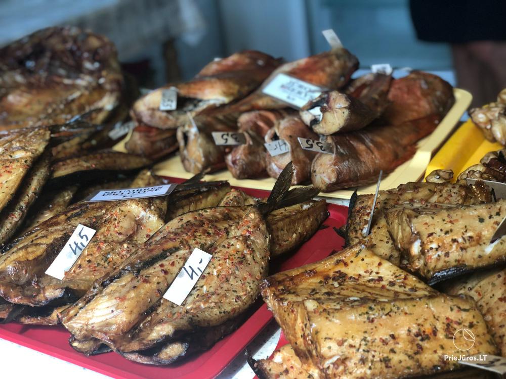 Bei Antanas - geräucherter Fisch in Šventoji