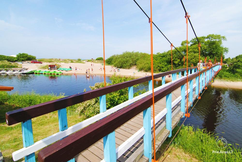 Affenbrücke in Sventoji