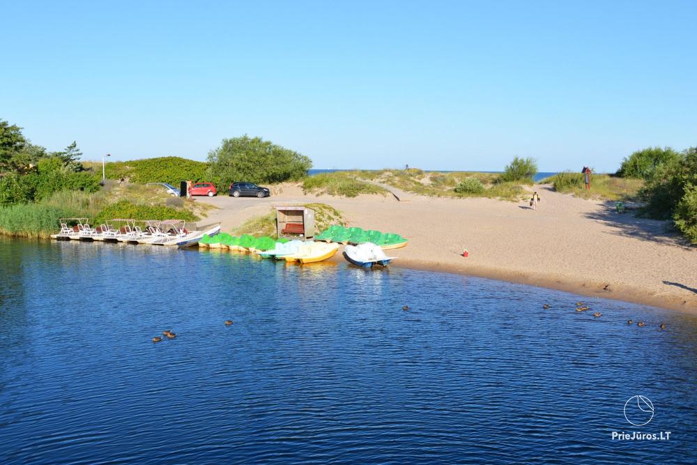 Affenbrücke in Sventoji