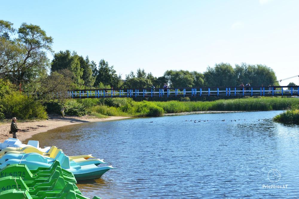 Affenbrücke in Sventoji