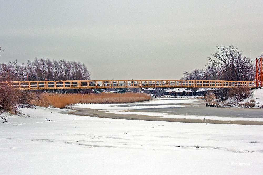 Affenbrücke in Sventoji