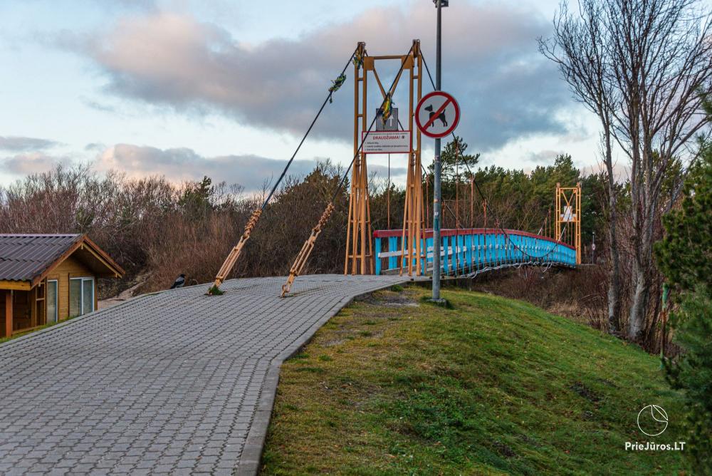 Affenbrücke in Sventoji