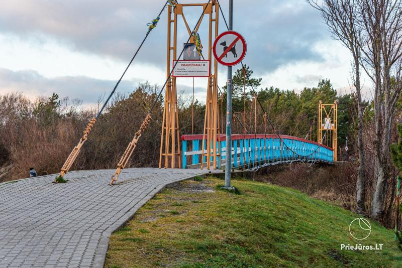 Affenbrücke in Sventoji