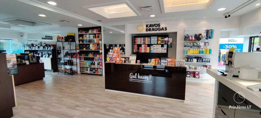 "Kavos Drugas" - internationale Einzelhandelskette für Kaffee und Kaffeemaschinen