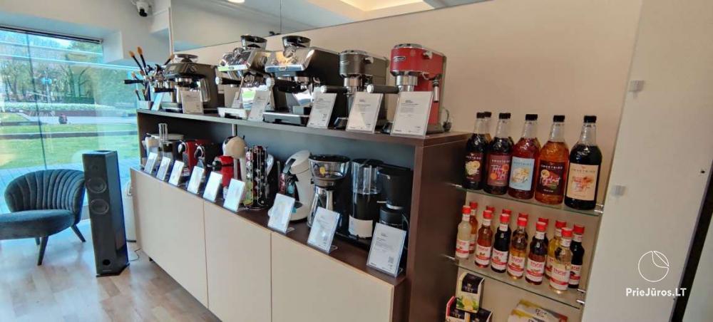 "Kavos Drugas" - internationale Einzelhandelskette für Kaffee und Kaffeemaschinen