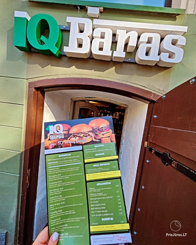 IQ Bar – ein Paradies für Grillgerichte in der Altstadt von Klaipėda - 1