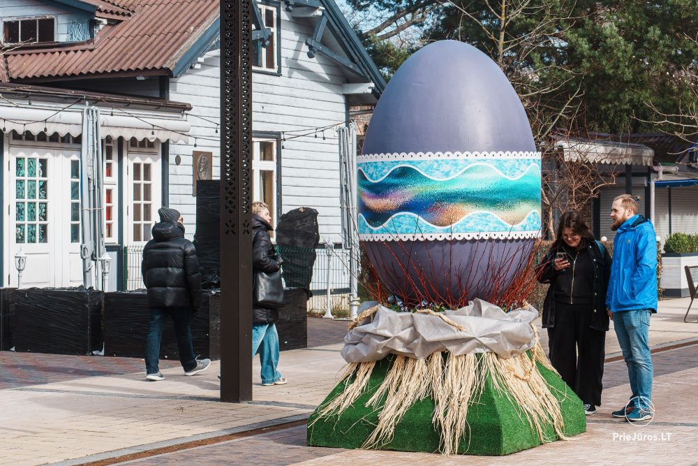 Ostern in Palanga. Ostereier Alley Eröffnungsfest 2026