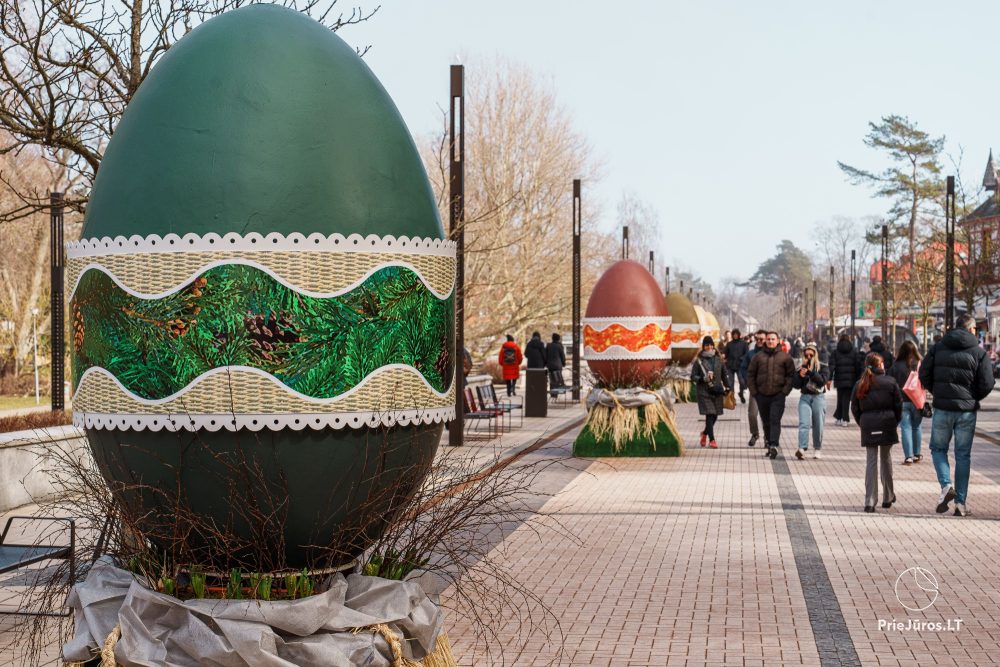 Ostern in Palanga. Ostereier Alley Eröffnungsfest 2026 - 1