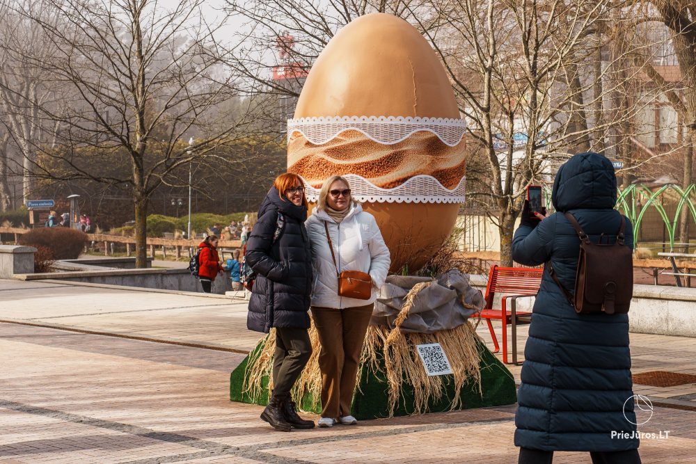 Ostern in Palanga. Ostereier Alley Eröffnungsfest 2026
