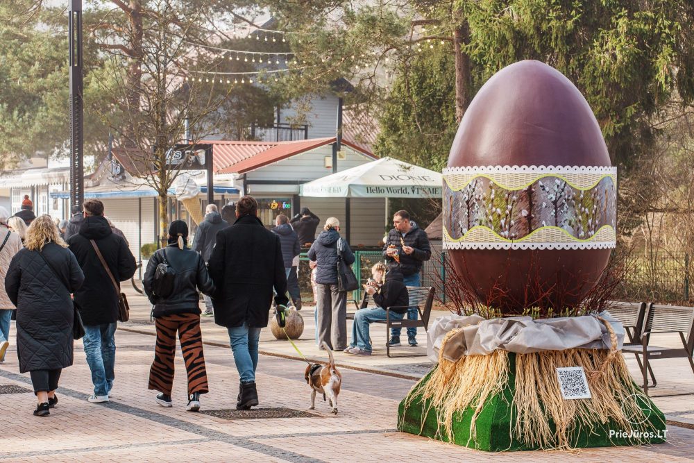Ostern in Palanga. Ostereier Alley Eröffnungsfest 2026