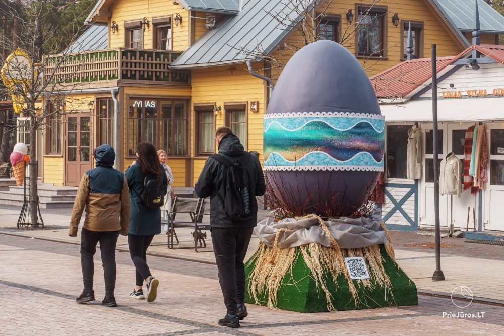 Ostern in Palanga. Ostereier Alley Eröffnungsfest 2026