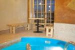 Sauna, swimming-pool in hotel "Pajurio sodyba"