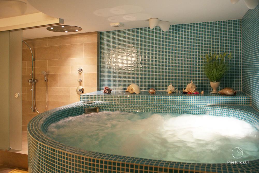 Erholung in Palanga mit SPA im Gästehaus „Aštuoni“ ****