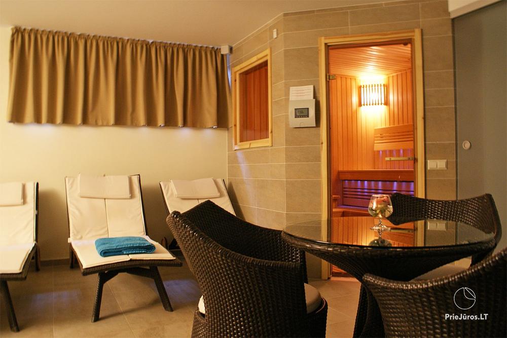 Erholung in Palanga mit SPA im Gästehaus „Aštuoni“ ****