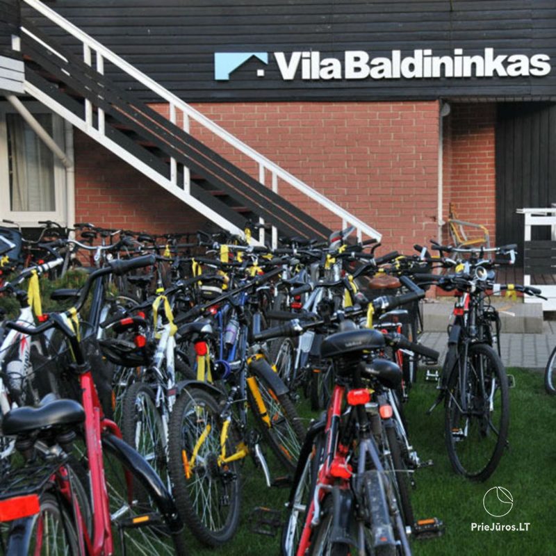 Fahrradverleih in Pervalka Vila Baldininkas