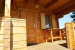 Hölzernes Ein-Zimmer-Ferienhutte - 5