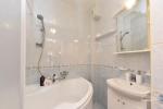 Family superlux apartment (3 rooms, bathroom, kitchen+dishwasher, 6-10 guests) with terrace. First floor. 80 sq.m. + air conditioner - 1