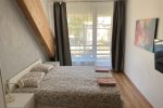 Nr. 3 Vier-Personen-Studio - Doppelbett und Schlafsofa - 1