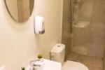 One room apartment on the first floor with separate entrance, terrace and outdoor furniture