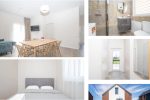 Blaue Apartments mit Terrasse für 4 Personen 45 qm. - 1