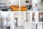 Orangefarbenes Apartment mit Terrasse für 4 Personen, 40 qm. - 1