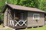 Wooden holiday cottages with all the amenities. Double / triple holiday cottage - 1
